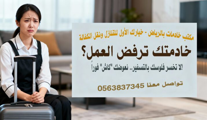 خادمتك ترفض العمل